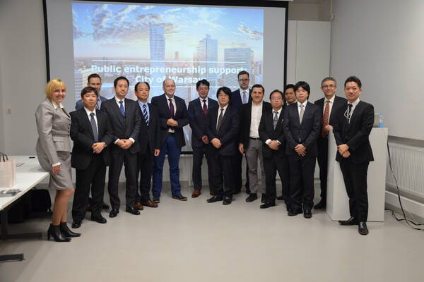 Seminarium „Current Trends in Startups and Innovation in Warsaw” dla misji Japan Productivity Center w Warszawie